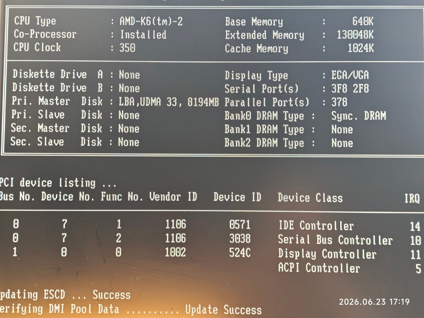 Super Socket 7 ATX *1 MB Cache* Soyo SY-5EMA+ Motherboard (VIA MVP3) CPU + 128 M