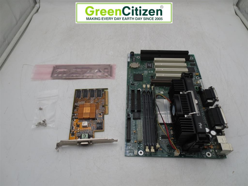 Intel SE440BX-2 Slot 1 ATX Motherboard Pentium II-MMX 128MB RAM w/ Video Card