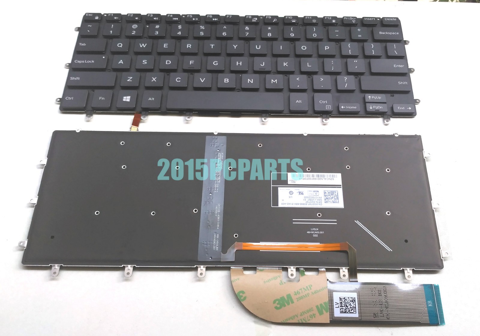 New For Dell XPS 15 7590 Keyboard US Backlit 0GDT9F