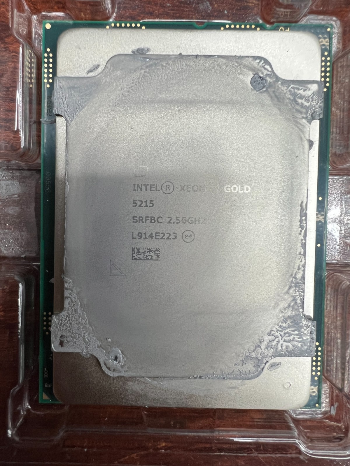 Intel Xeon Gold 5215 10-Core 2.50GHz 13.75MB Cache FCLGA3647 85W Processor SRFBC