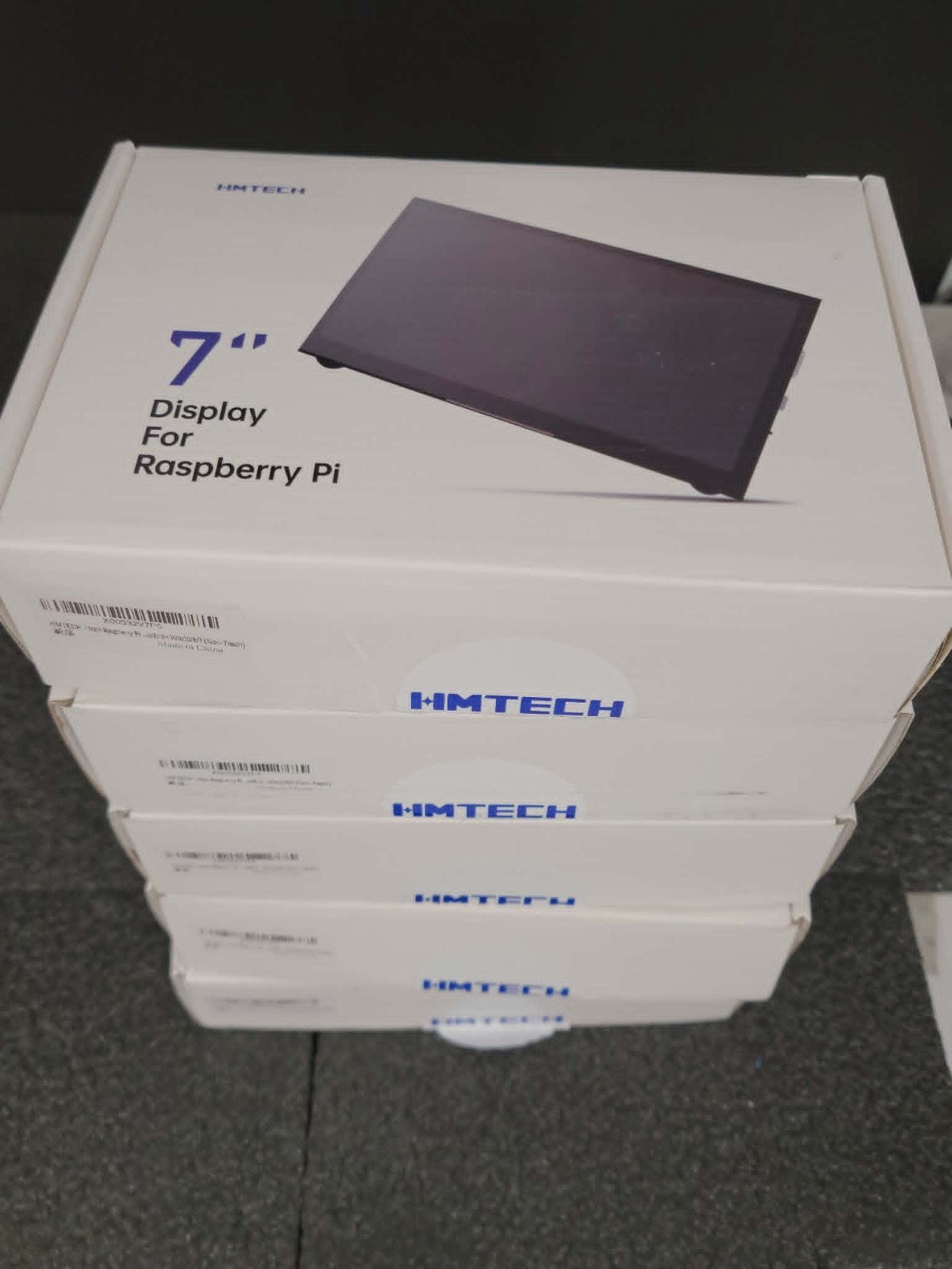 HMTECH X00332V7P5 7″ Raspberry Pi Non-Touch Screen 1024×600 IPS Display