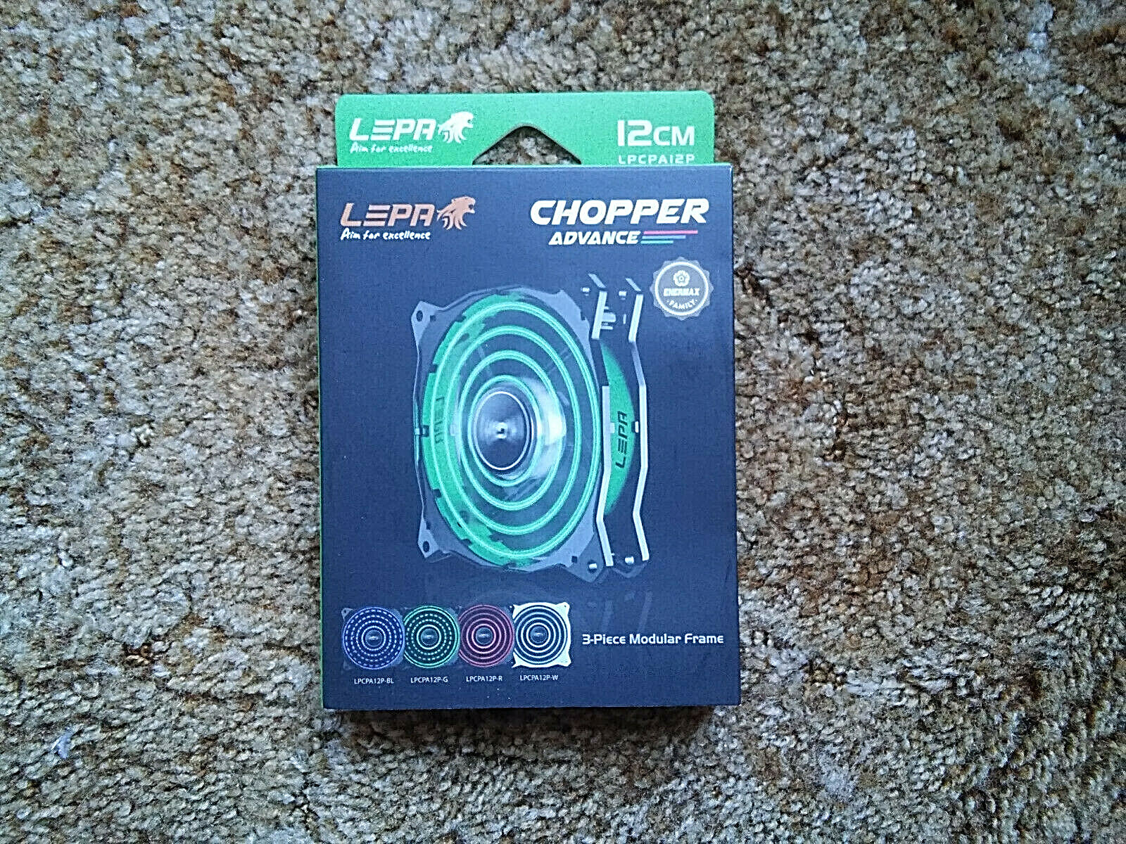 New LEPA Chopper Advance 120mm Modular 600-1500RPM LED Lighting Effects Quiet