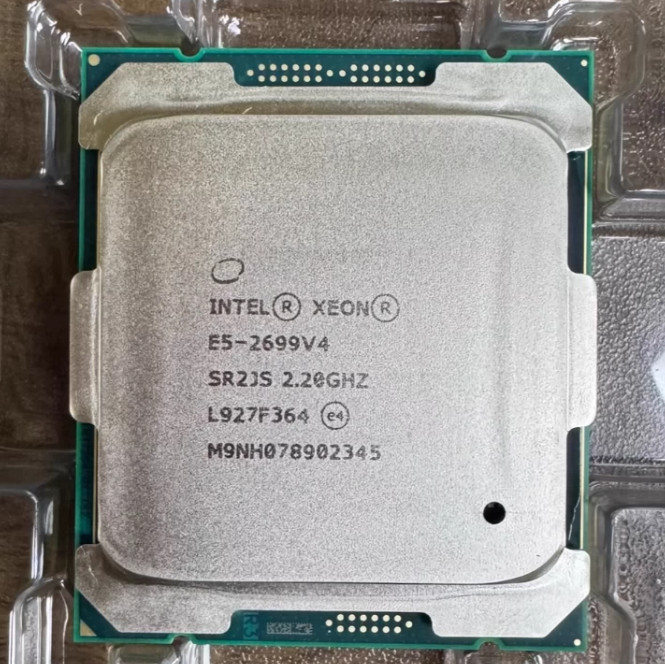 Intel Xeon E5-2699 v4 2.2GHz (22 Cores) 9.6GT/s 55MB SR2JS LGA2011-3 CPU.