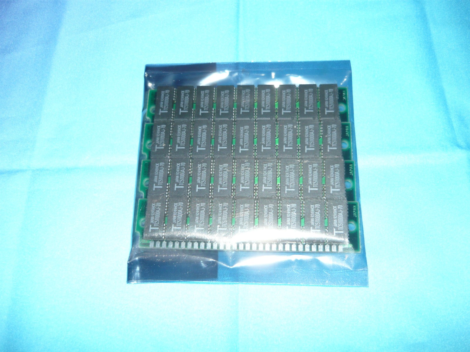 Lot of 4 1MB 30 Pin FPM Parity SIMM Memory RAM 4MB Total Used Good 386 486 Mac