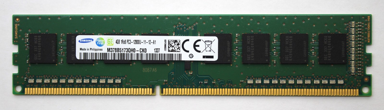 Samsung 4GB DDR3 RAM – 1600MHz – TESTED – M378B5173QH0-CK0