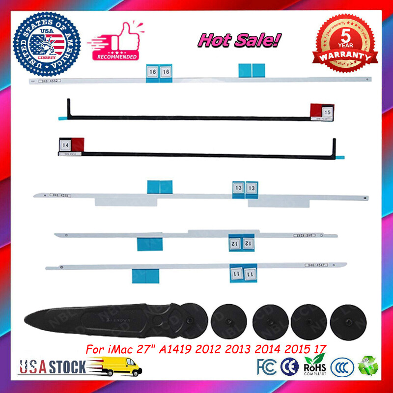 New Adhesive Strip Repair Kit for iMac A1419 27″ A2115 A1862 076-1419 076-00332