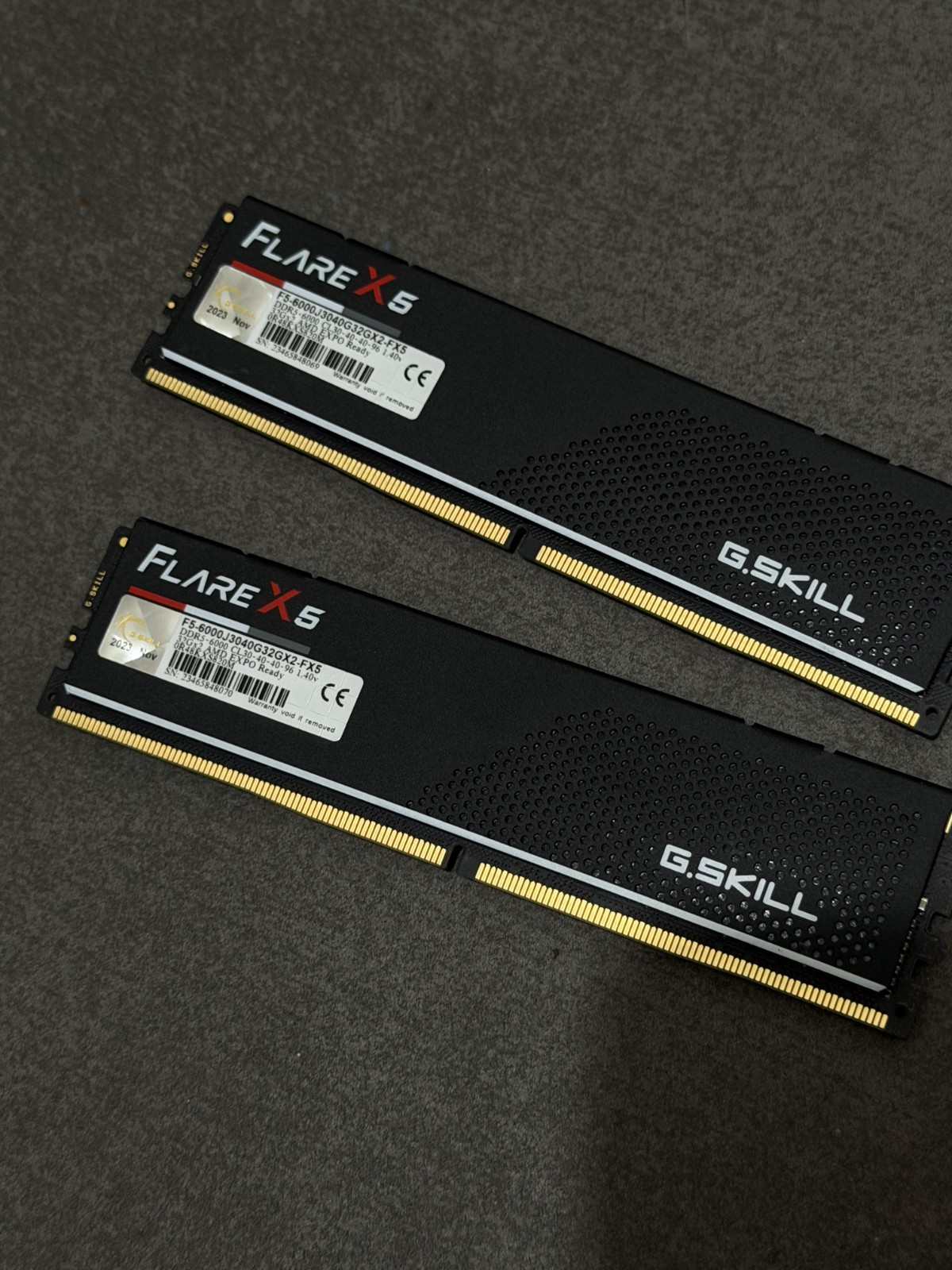 G.SKILL Flare X5 Series DDR5 RAM (AMD EXPO) 64GB (2x32GB) 6000MT/s CL30-40-40-96