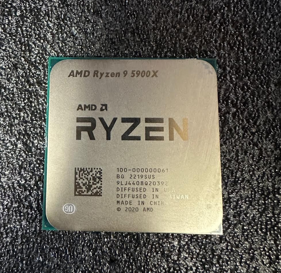 ** AMD RYZEN 9 5900X Processor – USED **