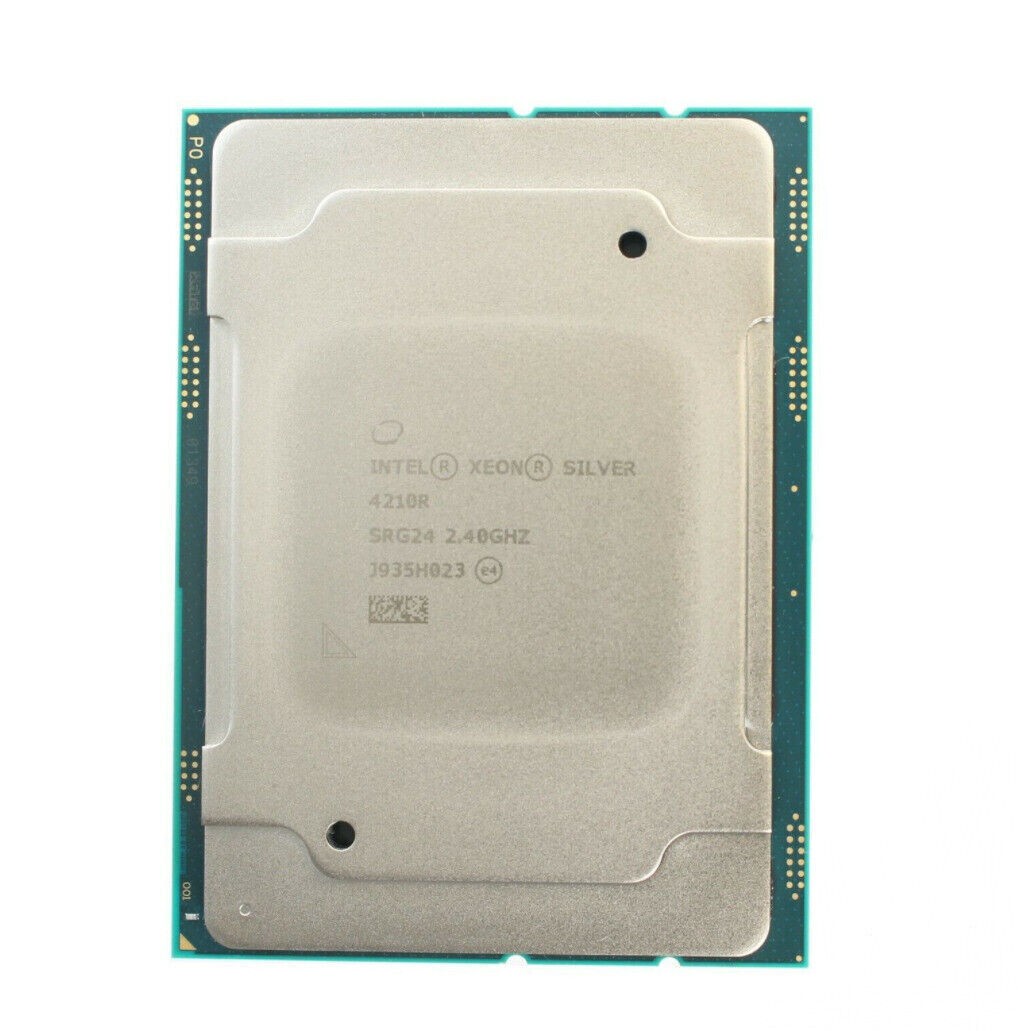 INTEL XEON SILVER 4210R CPU PROCESSOR 10 CORE 2.4GHZ 13.75MB L3 CACHE 100W SRG24