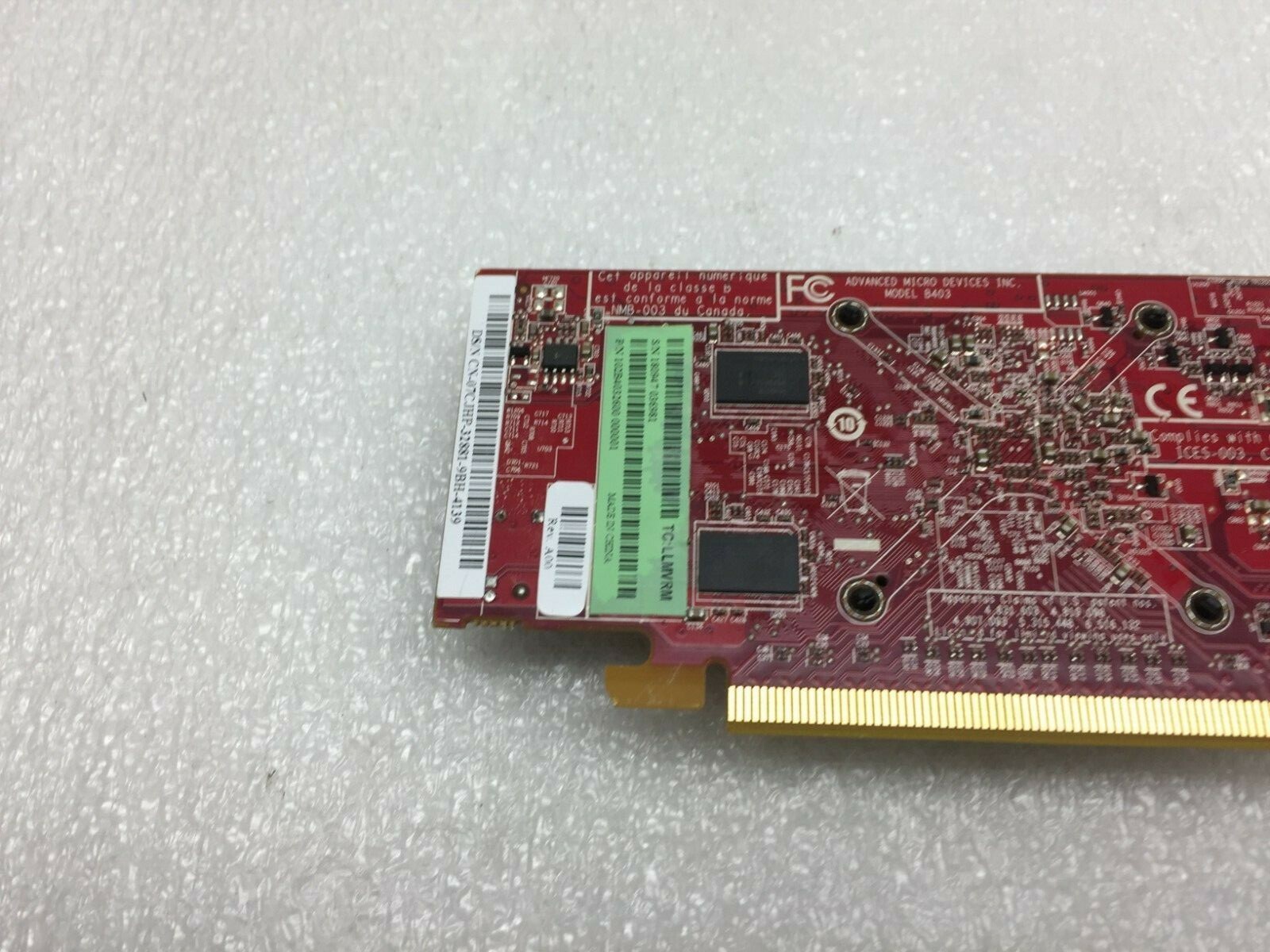 ATI Fire Pro B403 ATI-102-B40306(B) DUAL DISPLAY PORT GREAT COND FREE SHIPPING!!
