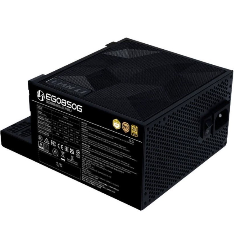 Lian Li Edge 1000W/1300W 80+ Platinum ATX3.1 PCIe5.0 Silent Full Modular PSU