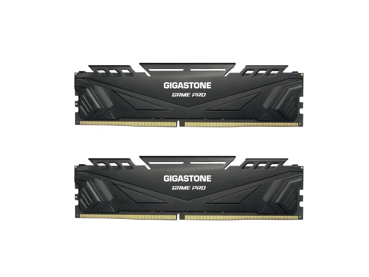 Gigastone DDR4320016U2GST Game Pro 32GB (2x16GB) DDR4 3200 Black