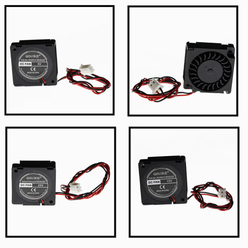 3010 DC Turbo Blower Fan Mini Brushless Cooling Fans 4000RPM-13000RPM 5V 12V 24V