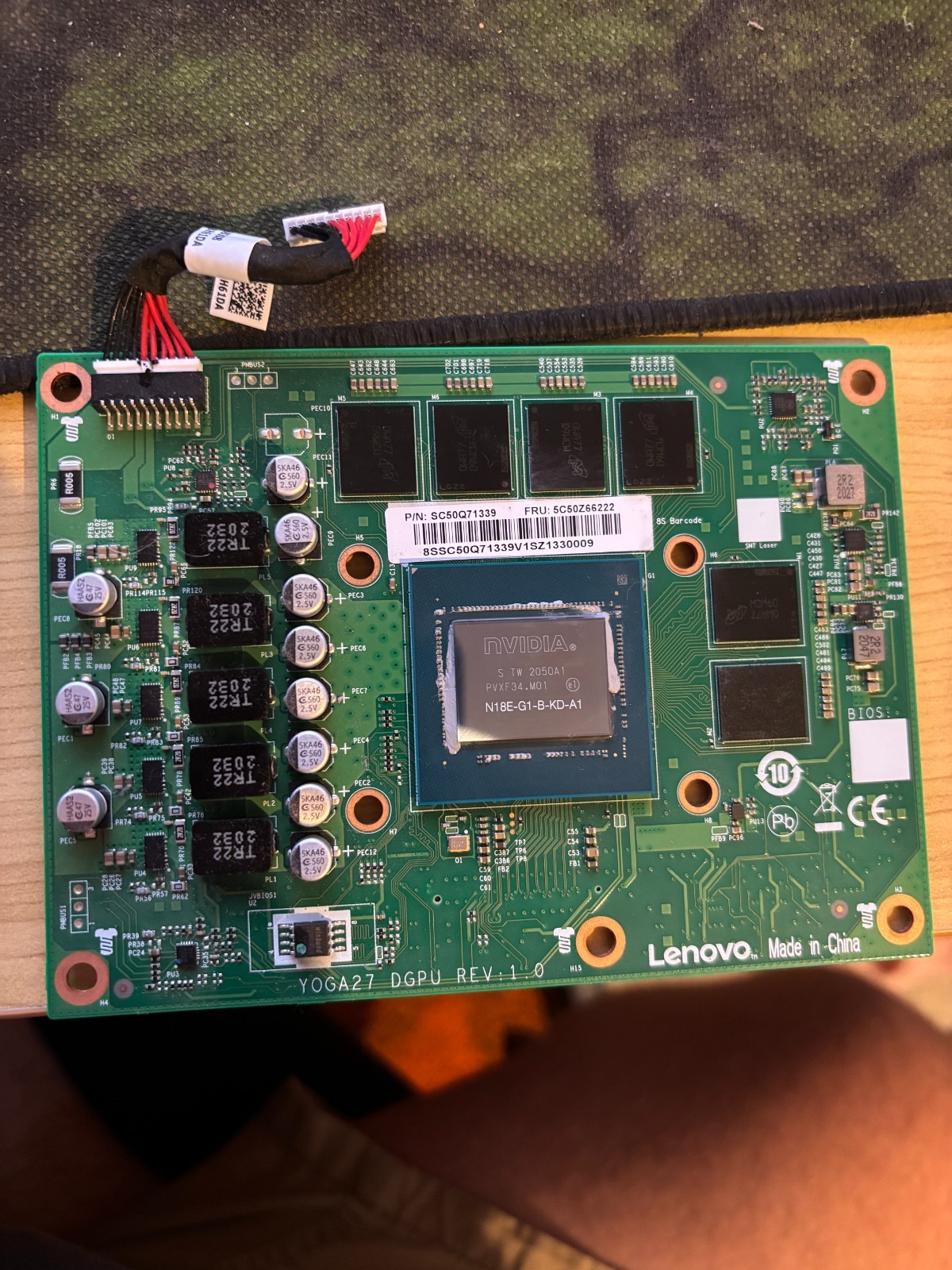 Lenovo Yoga 27 DGPU N18E-G1-B-KD-A1