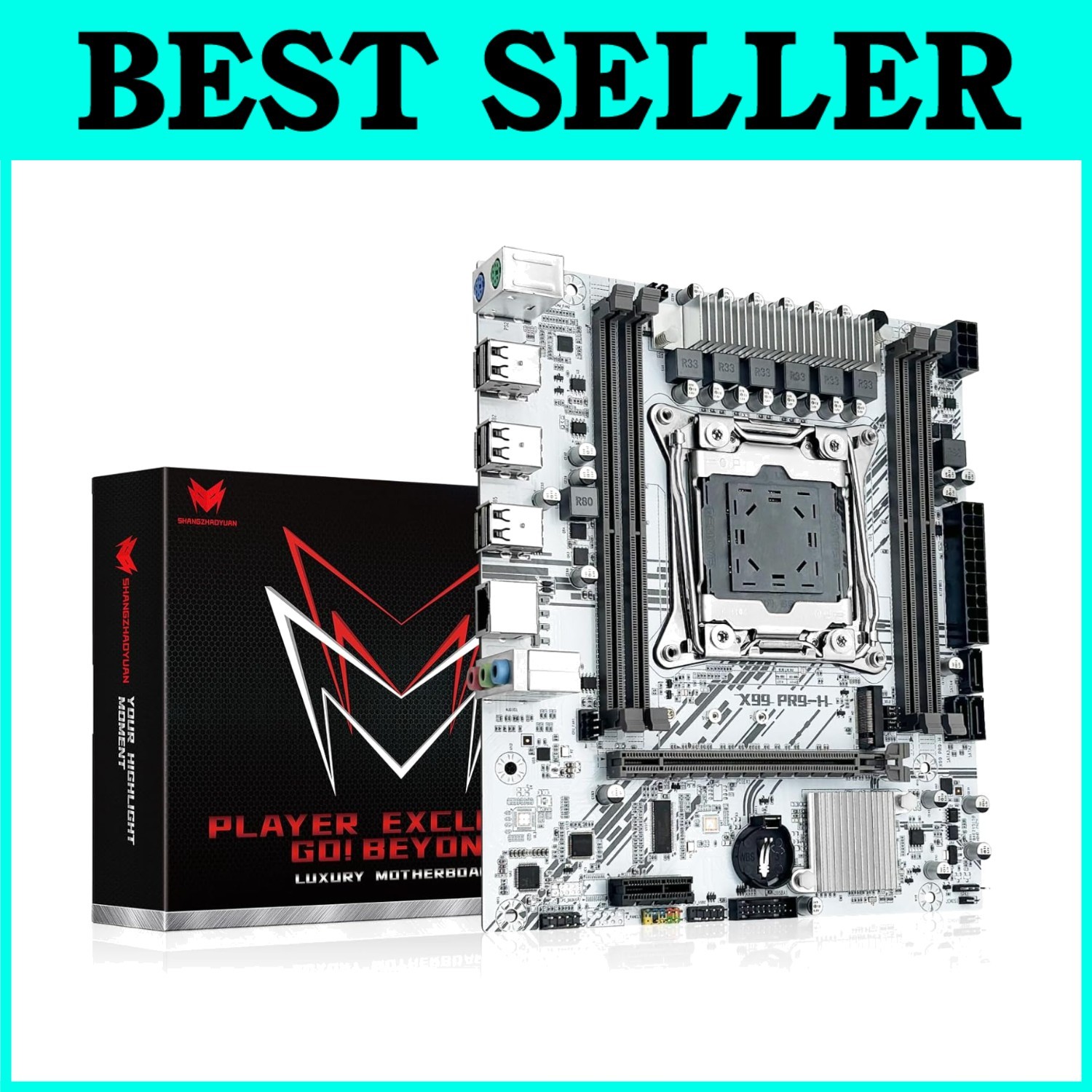 X99 LGA 2011-3 Motherboard for Intel Xeon E5 V3/V4 & Core i7**