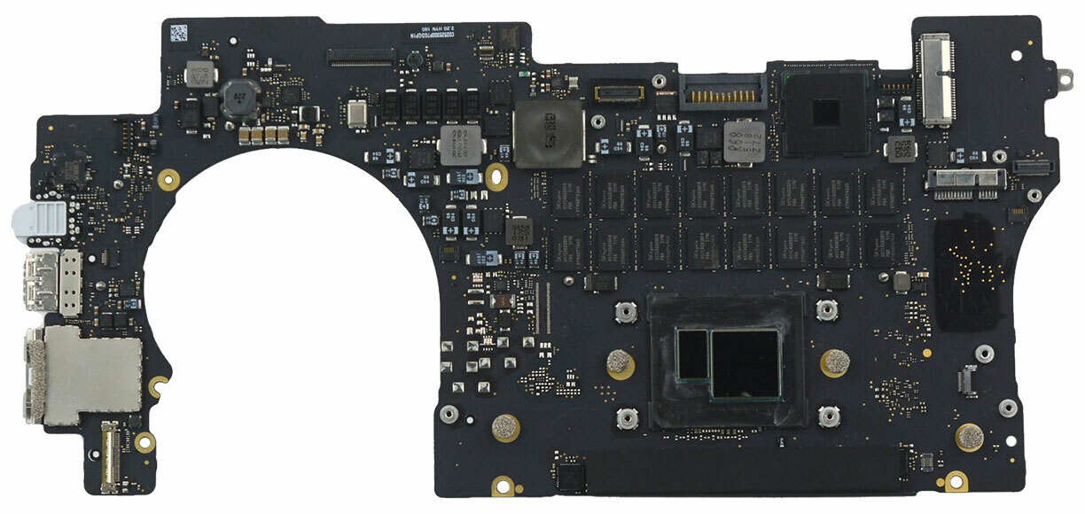 MACBOOK PRO 15 MID 2015 A1398 LOGIC BOARD / MOTHERBOARD I7 2.5GHZ 16GB 661-02525