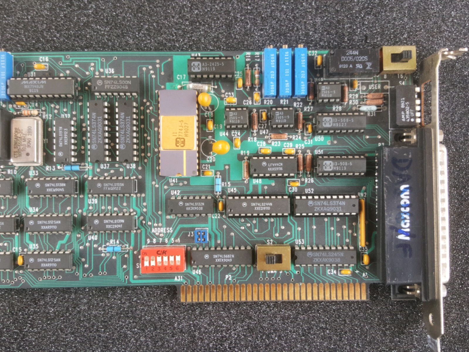 Measurement Computing / Computer Boards DAS16/F 8-Bit ISA Data Acquisition Card