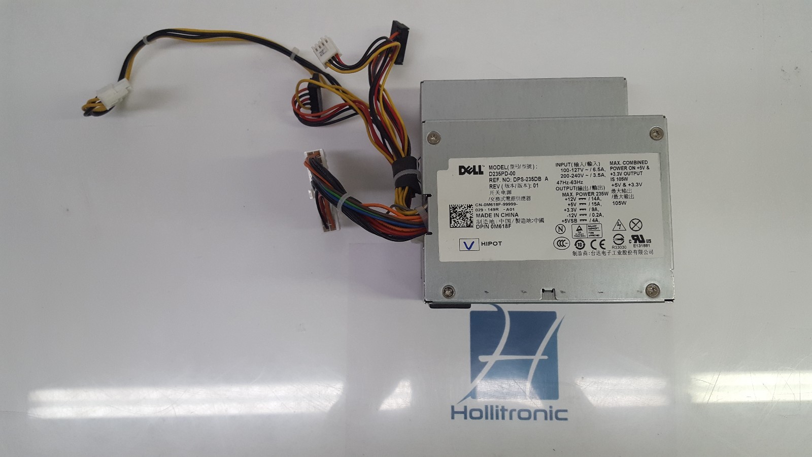 Dell Optiplex Power Supply M618F 235W PSU D235PD-00
