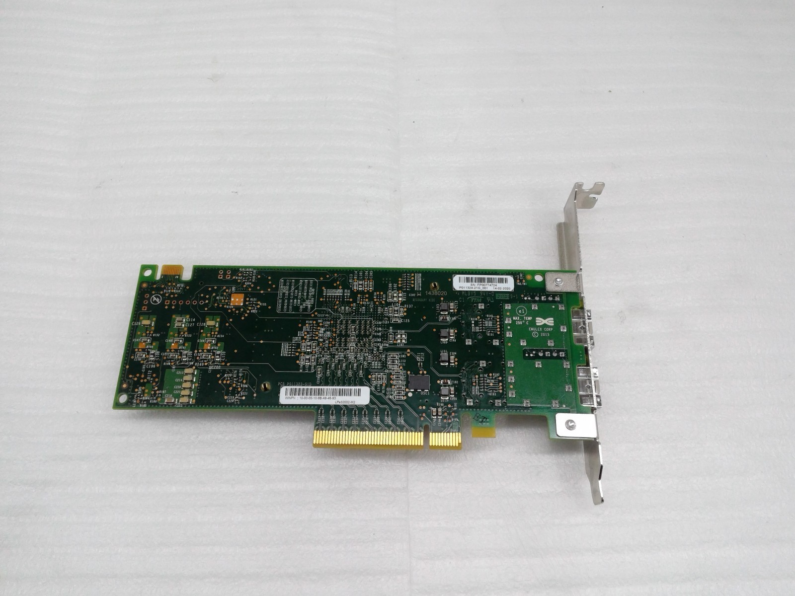 Emulex LPe32002-M2 32Gbps Dual Port Fibre Channel HBA Adapter Card