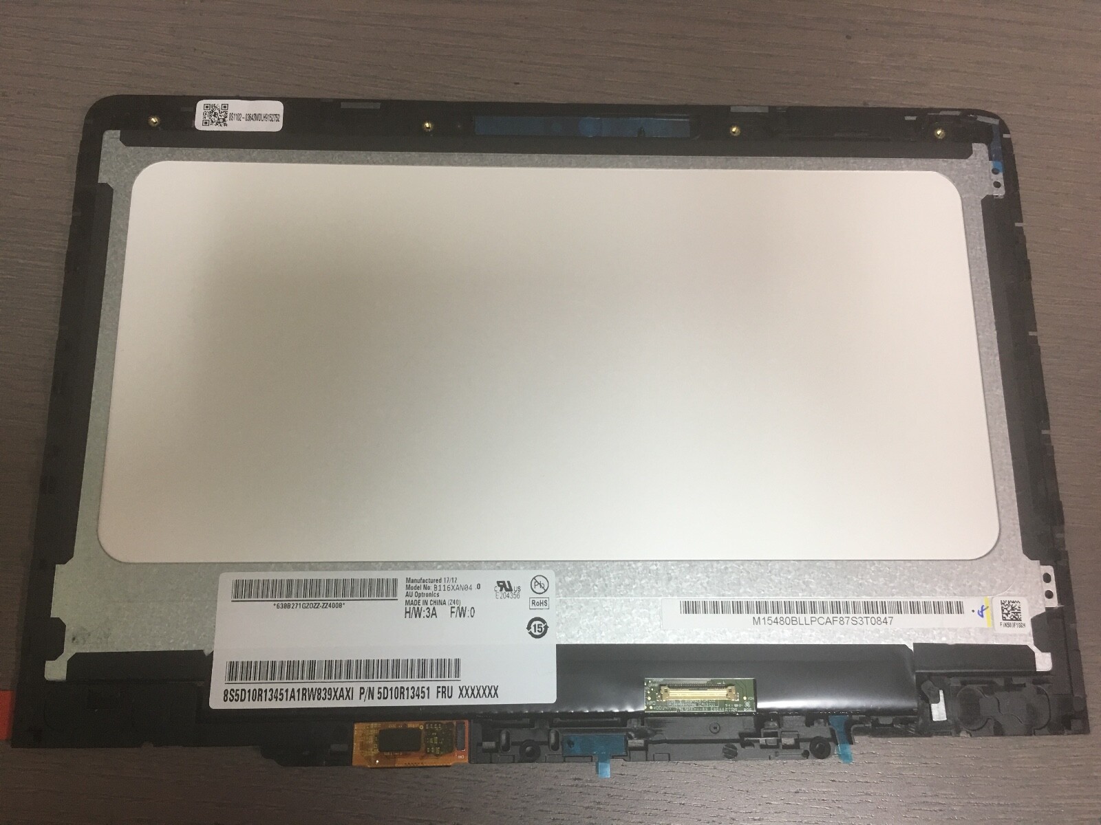 NEW 5D10T79505 Touch Screen For Lenovo 300e Chromebook 2nd Gen LCD Assembly