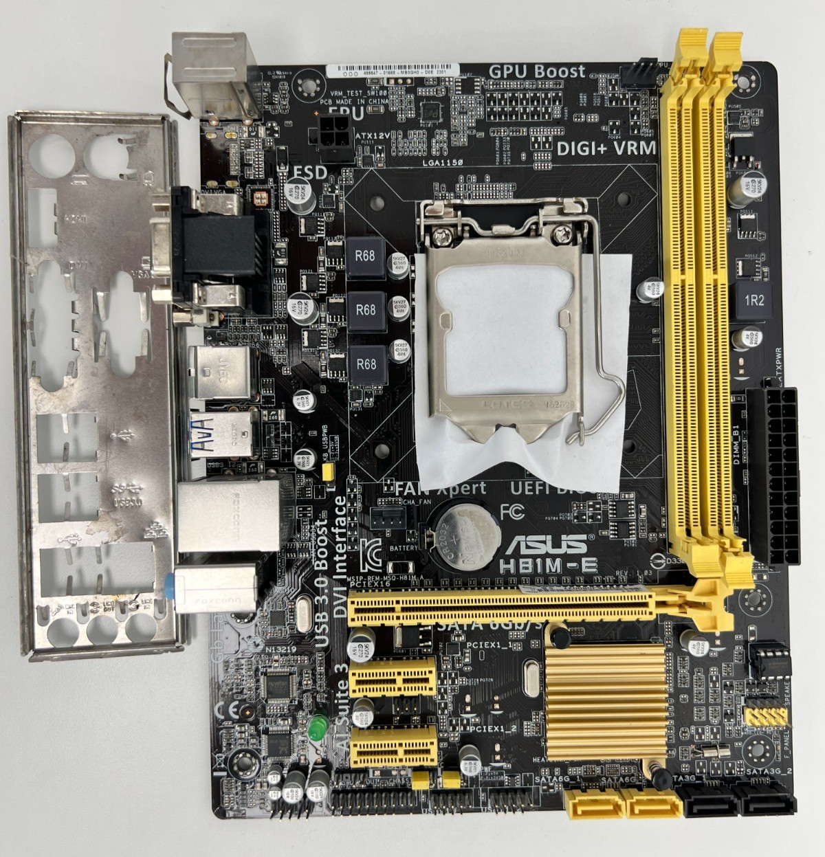 ASUS H81M-E Intel Socket LGA 1150 uATX PC Motherboard DDR3 Mainboard