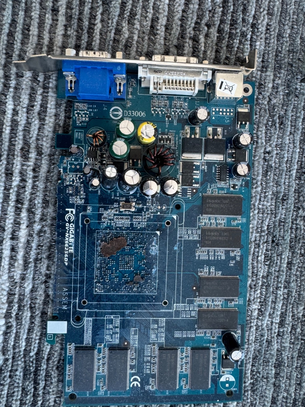 misc graphics cards for parts