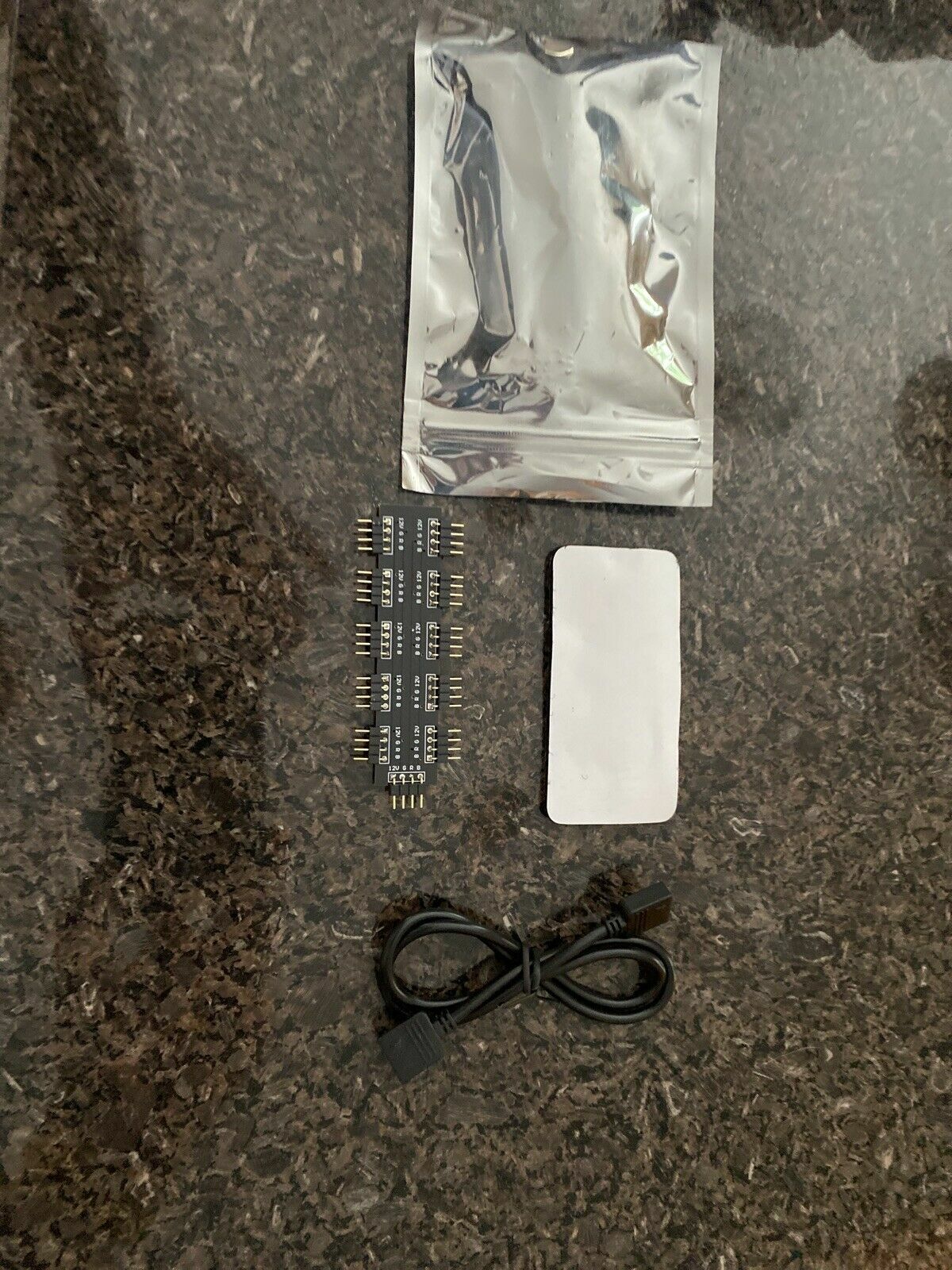 RGB Hub Controller 4Pin 12V for Computer Motherboard Universal 1 to 10 US SELLER