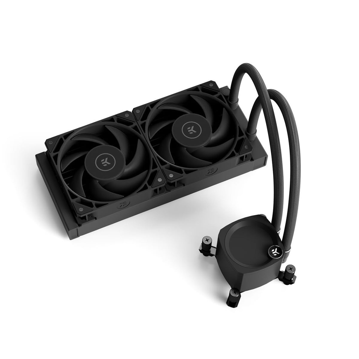 Used EKWB EK-Nucleus CPU Cooler AIO CR240 Dark 240mm All-in-One Liquid AMD ONLY