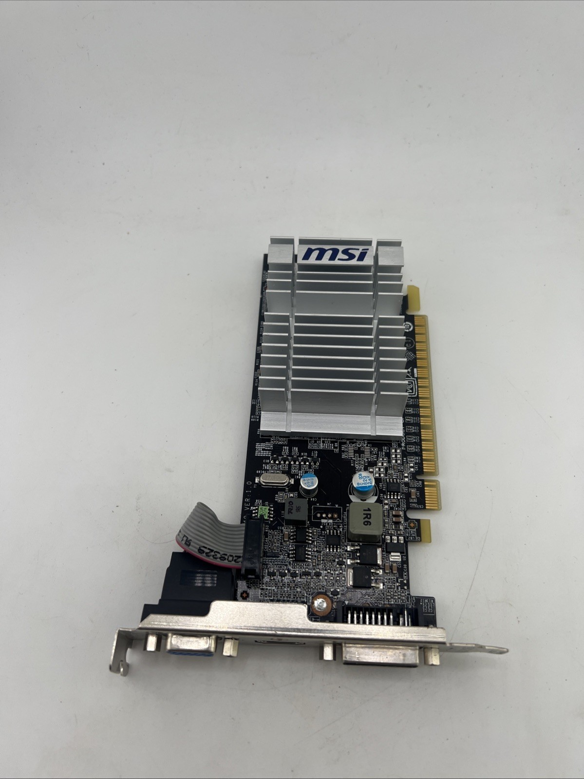 MSI NVIDIA GeForce N210-MD512D3H/LP PCI Express X16 512 MB SDRAM CARD