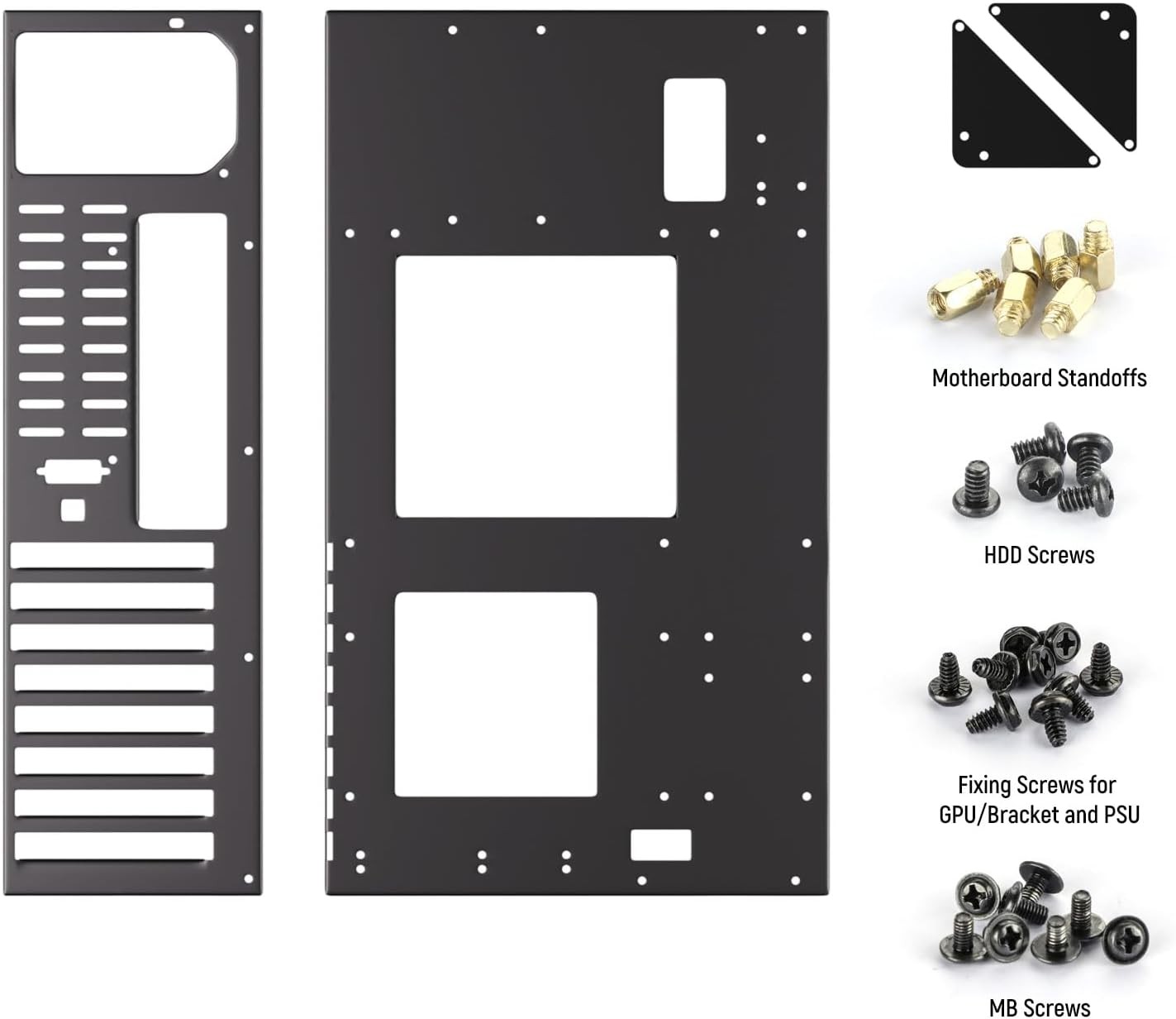 Open Air PC Case, Test Bench PC Case, ATX Open Frame Computer Case, DIY PC Ca…
