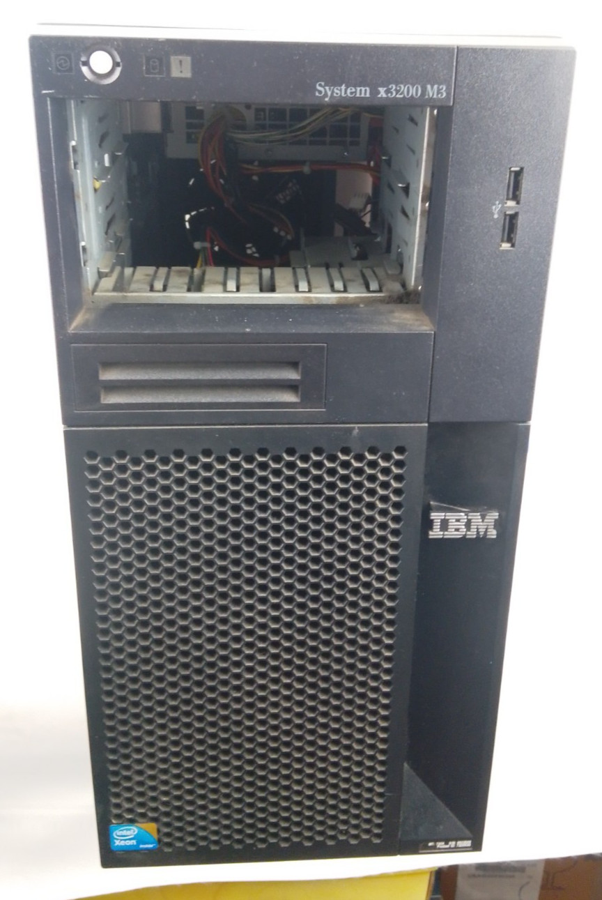 Black Vertical Tower Case Cabinet for IBM System X3200 M3 Server PC 7328