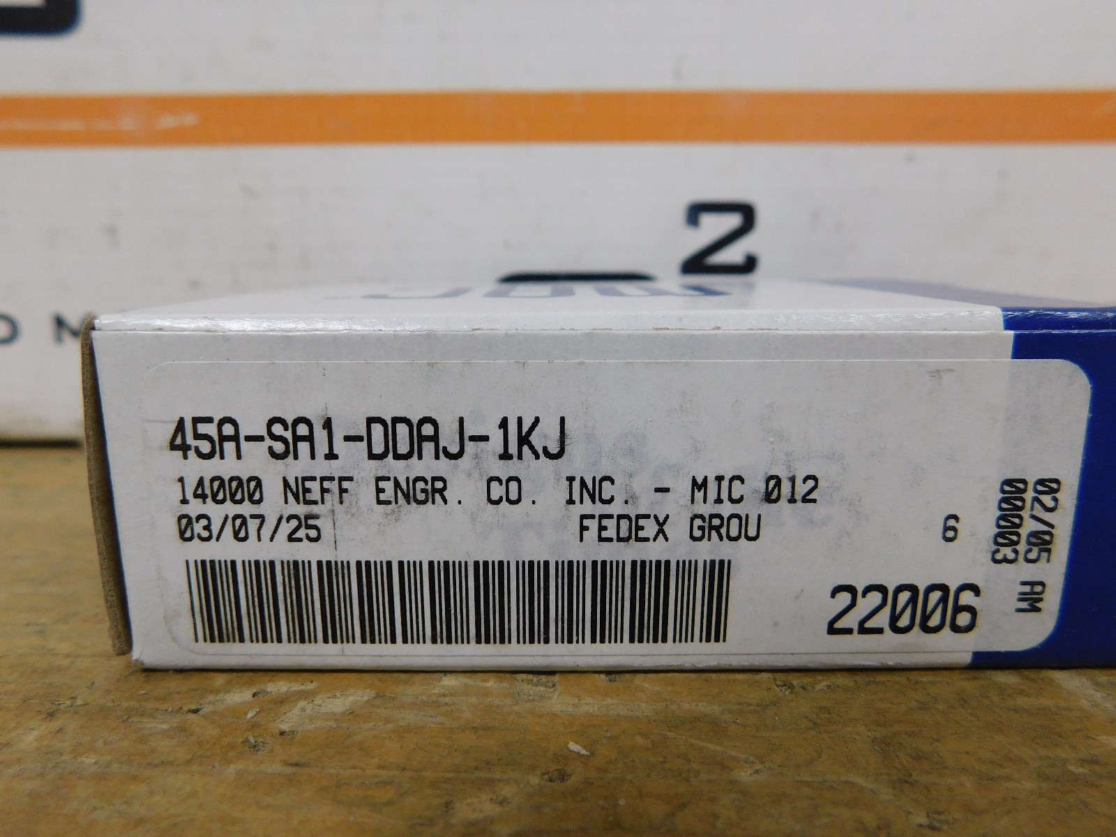 MAC 45A-SA1-DDAJ-1KJ Fluid Power Valve New CSQ