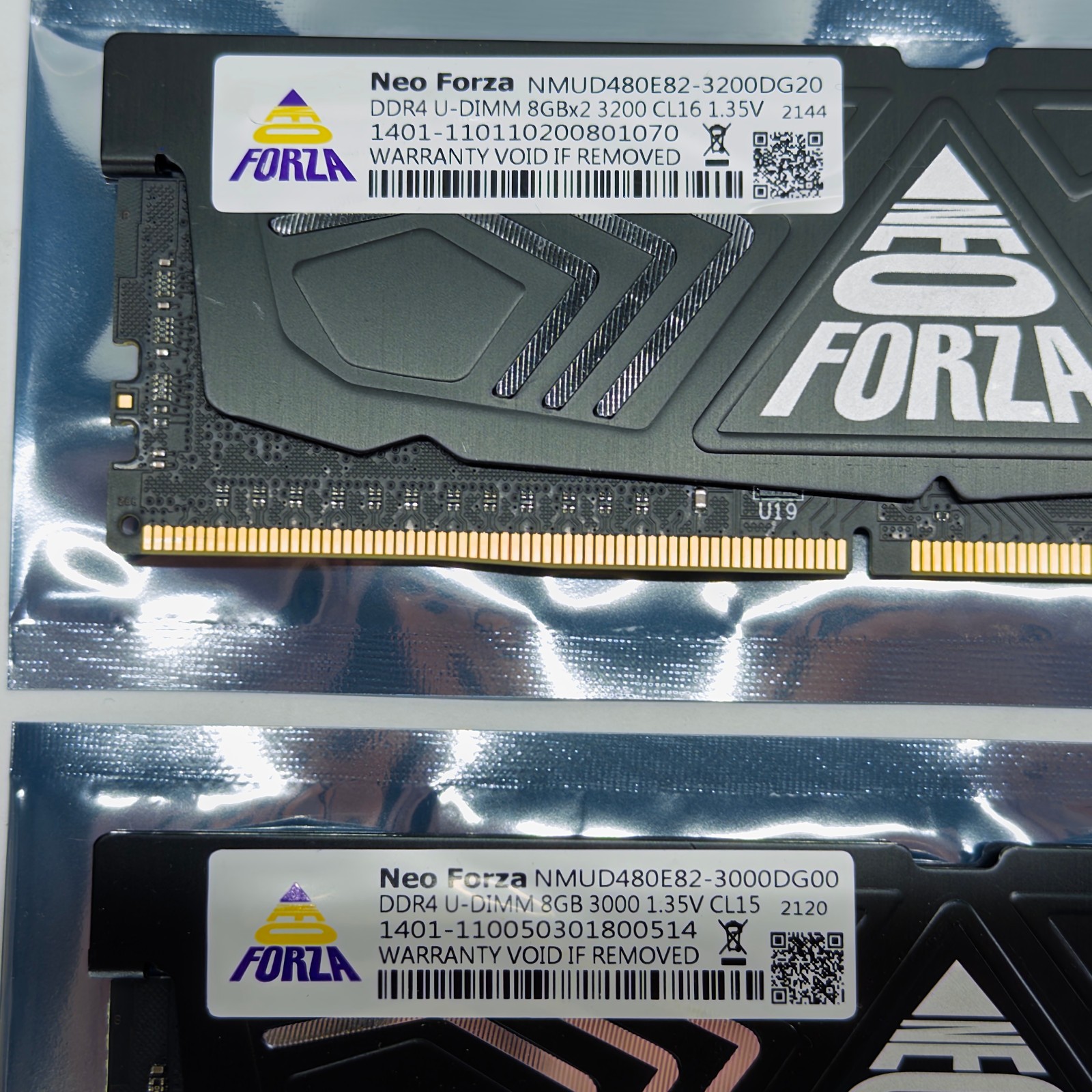 Neo Forza Faye 16GB (2x8GB) DDR4 DRAM 3200MHz CL16 288-Pin Desktop Memory RAM