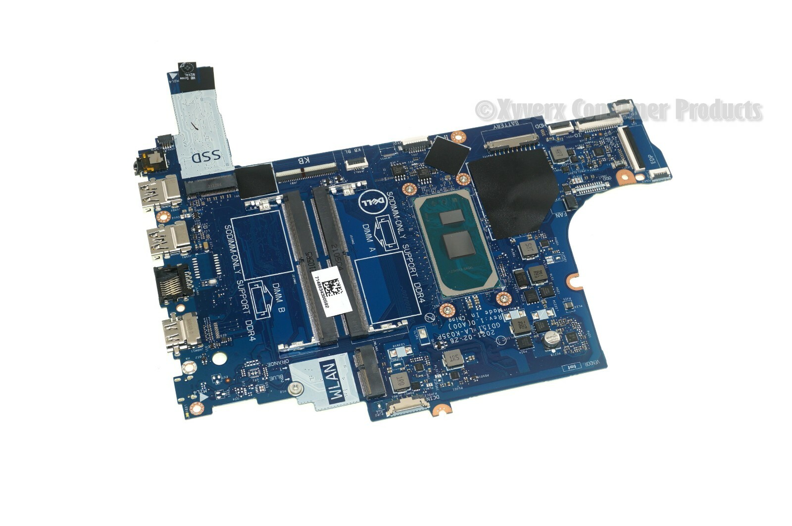 P488W LA-K035P OEM DELL MOTHERBOARD INTEL I5-1035G1 INSPIRON 3501 P90F (DD54)*