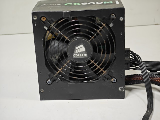 Corsair CX600M Power Supply – Working, Used, Cosmetic Wear