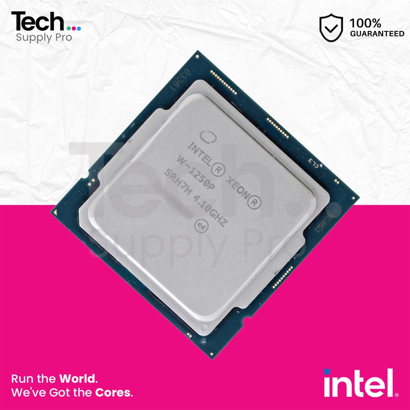 SRH7H Intel Xeon W-1250P 6-Core 4.10GHz 12MB 125W 8GT/s FCLGA1200 Processor