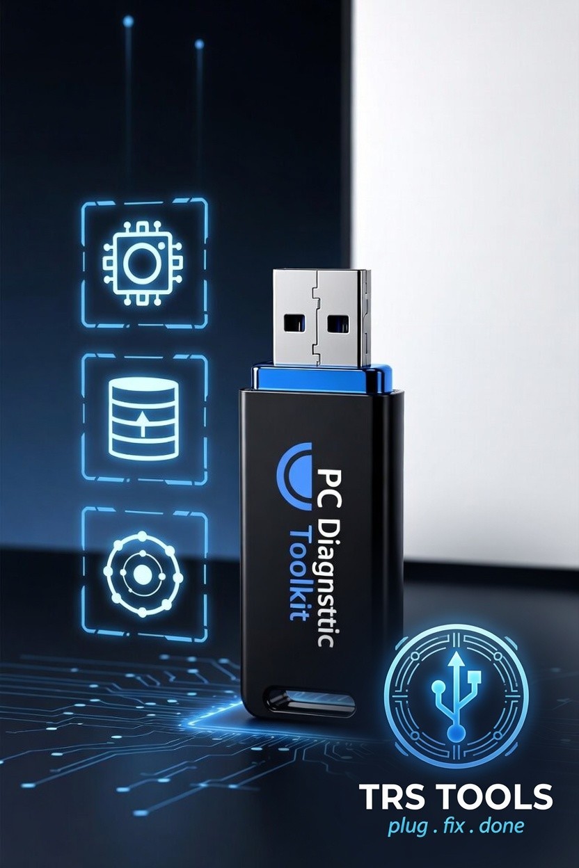 Bootable PC Diagnostic & Maintenance Toolkit USB – System Utilities Tool