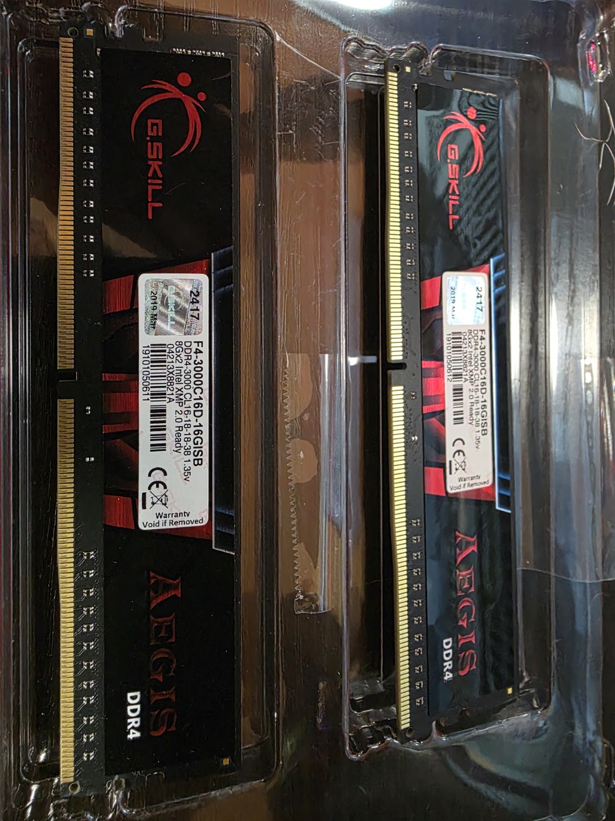 G.SKILL Aegis DDR4-3000 16GB (2x8GB) DIMM Desktop Memory 3000MHz