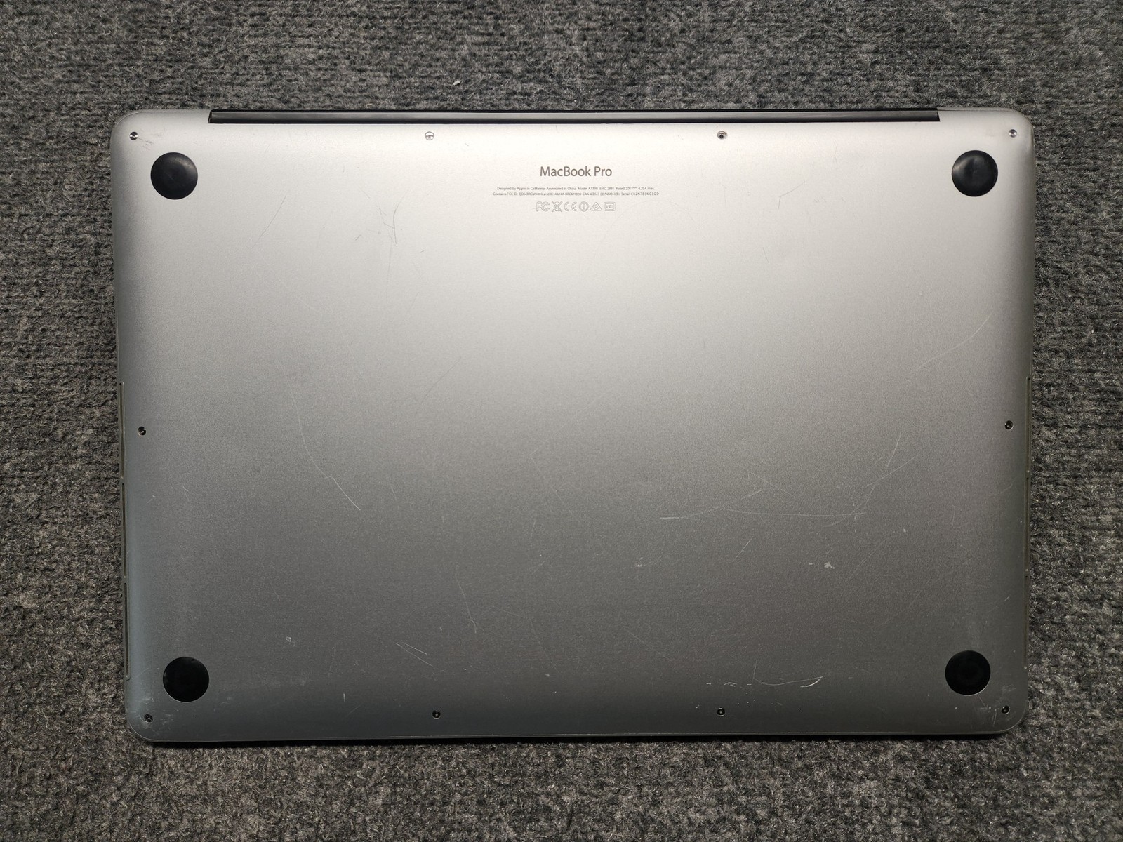 Apple A1398 MacBook Pro 15.4″ Laptop Screen/Case/Keyboard ONLY *No Motherboard*
