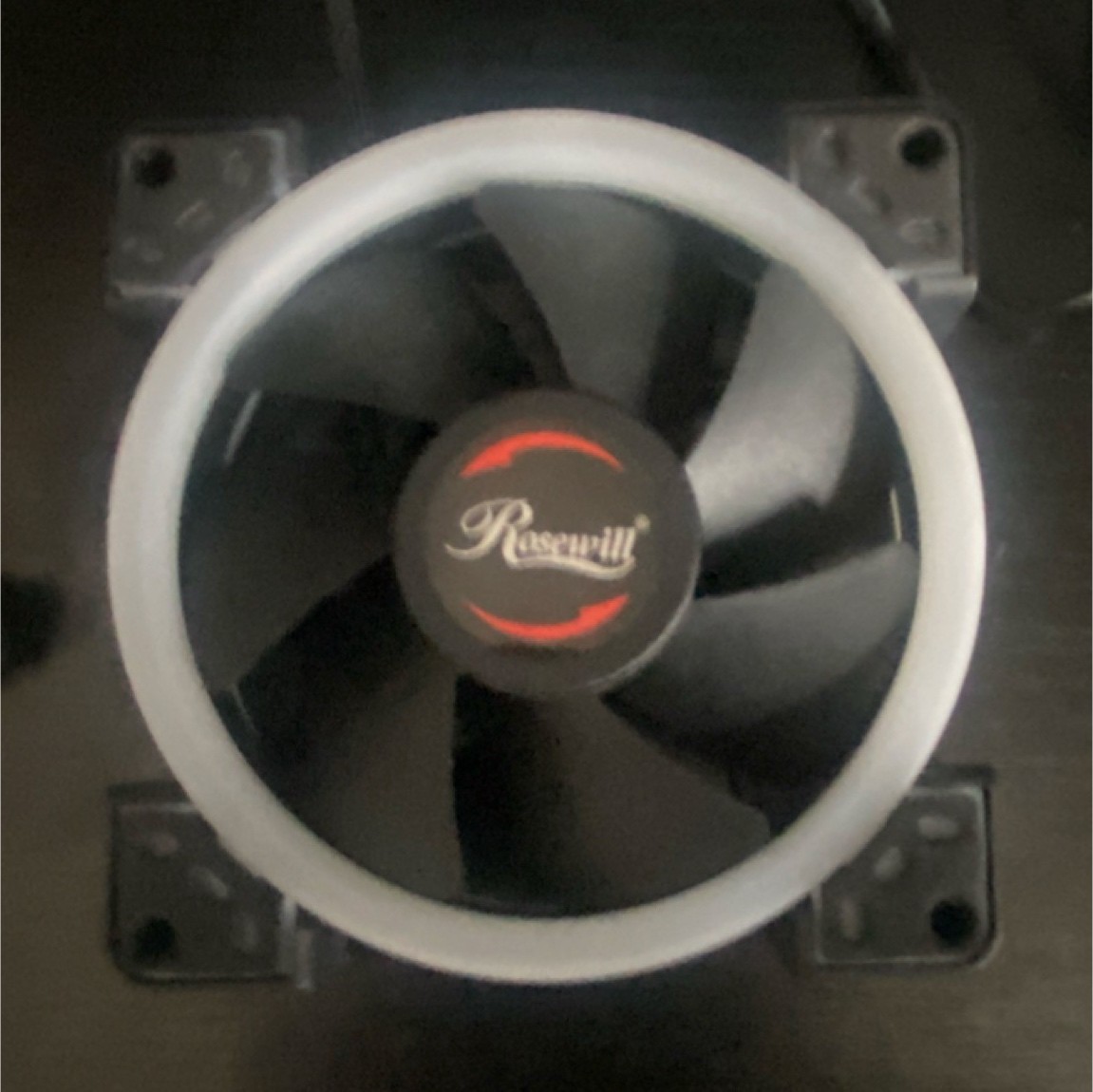 Rosewill DF1202512RFMN 12V 0.20A 1500 RPM Black Computer Case Fan