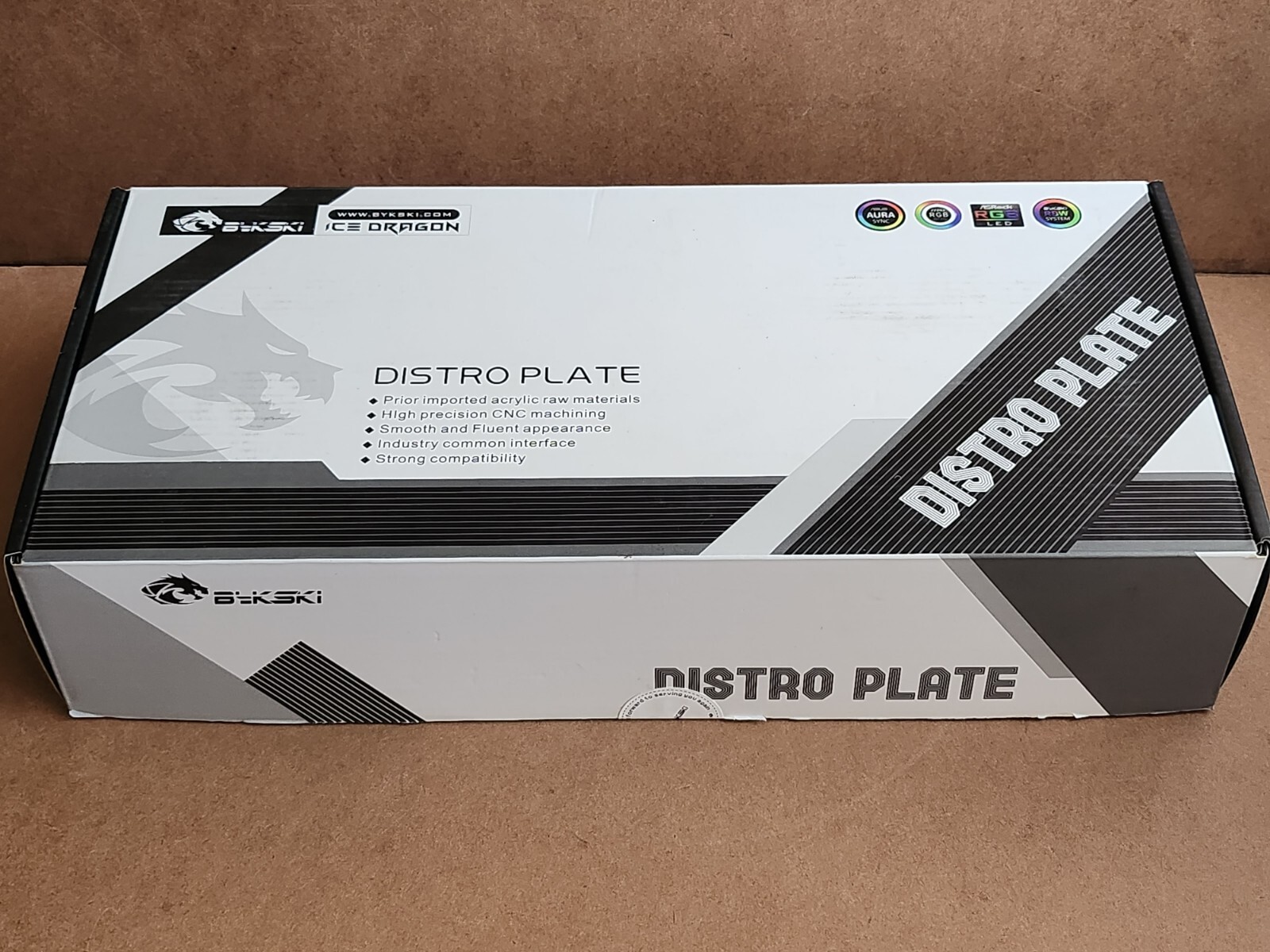 BYKSKI RGV-GV-AC700G-P Distro Plate for Gigabyte Aorus C700 (PUMP NOT INCLUDED)