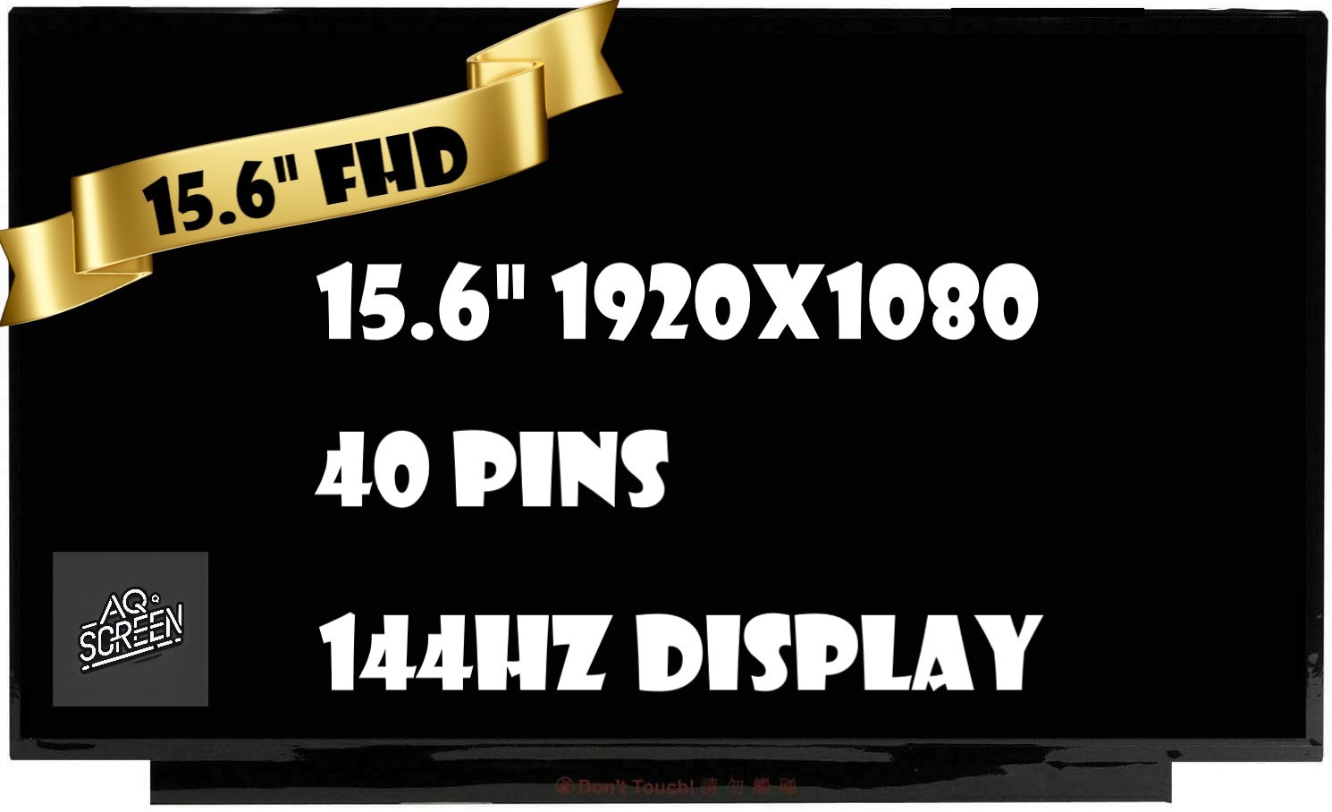 HP P/N P23517-001 LCD LED Screen 15.6″ FHD 1920×1080 40 pins 144hz Display New