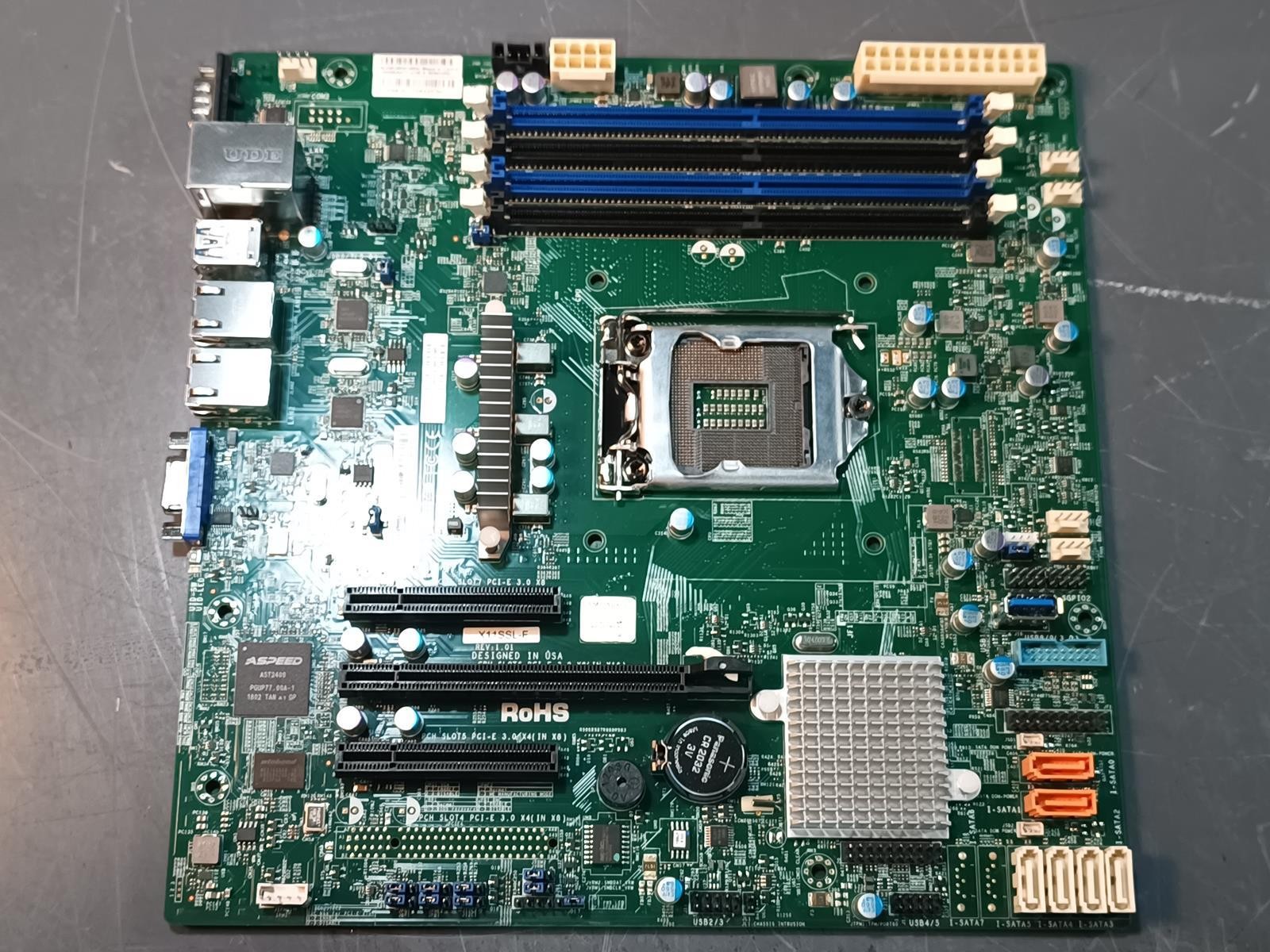 SUPERMICRO X11SSL-F FCLGA1151 DDR4 Intel® C232 chipset Micro-ATX Motherboard –