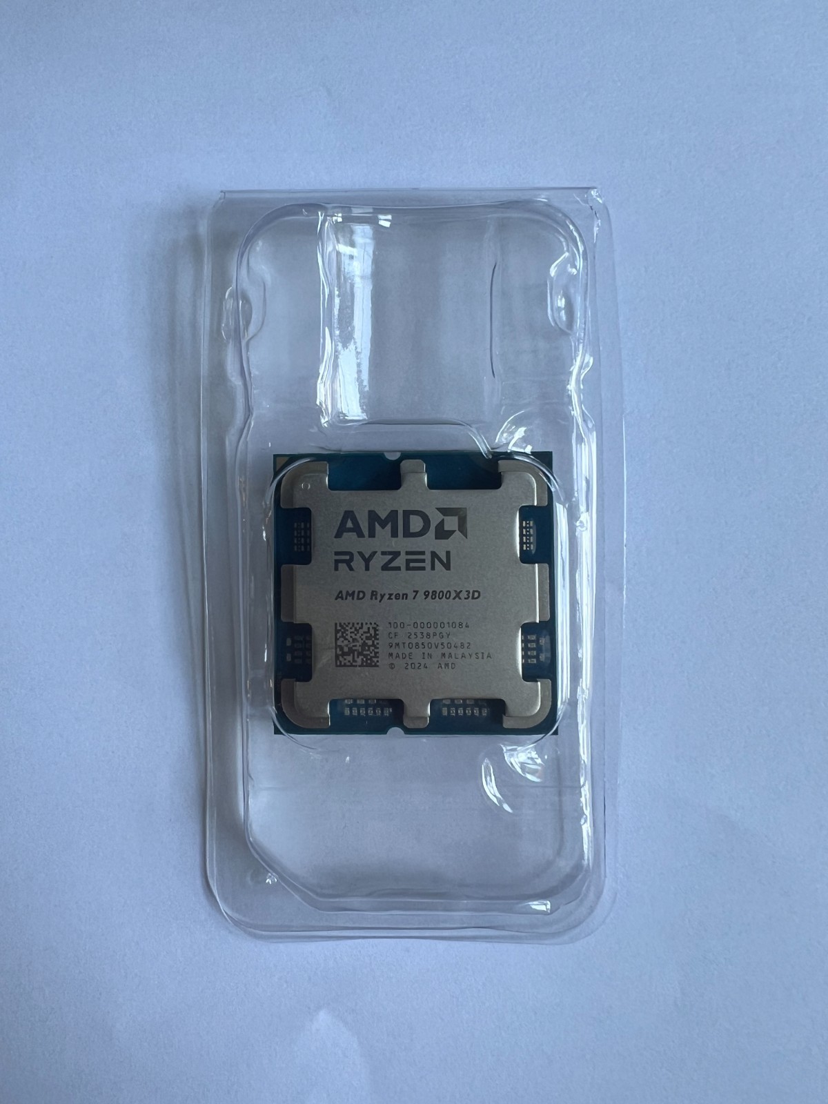 AMD – Ryzen 7 9800X3D 8-Core – 16-Thread 4.7 GHz (5.2 GHz Max Boost) Socket AM5