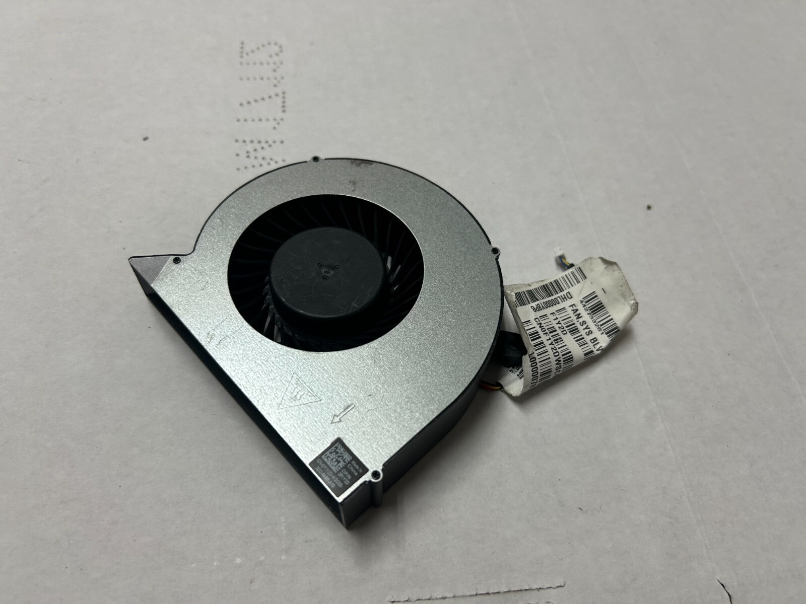 CPU Cooling Fan for Dell 7410 7420 AIO DA0B2512HHS4B01F12 12V 1A 0F1Y2D F1Y2D