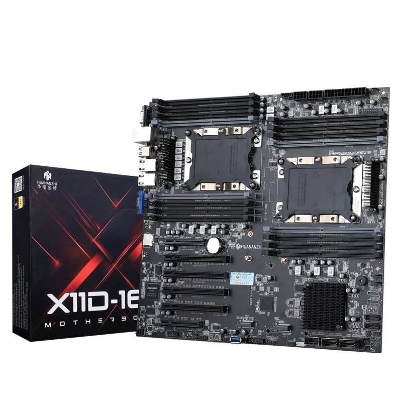 HUANANZHI Gold Medal X11D-16D Motherboard Dual LGA3647 Server Motherboard EATX