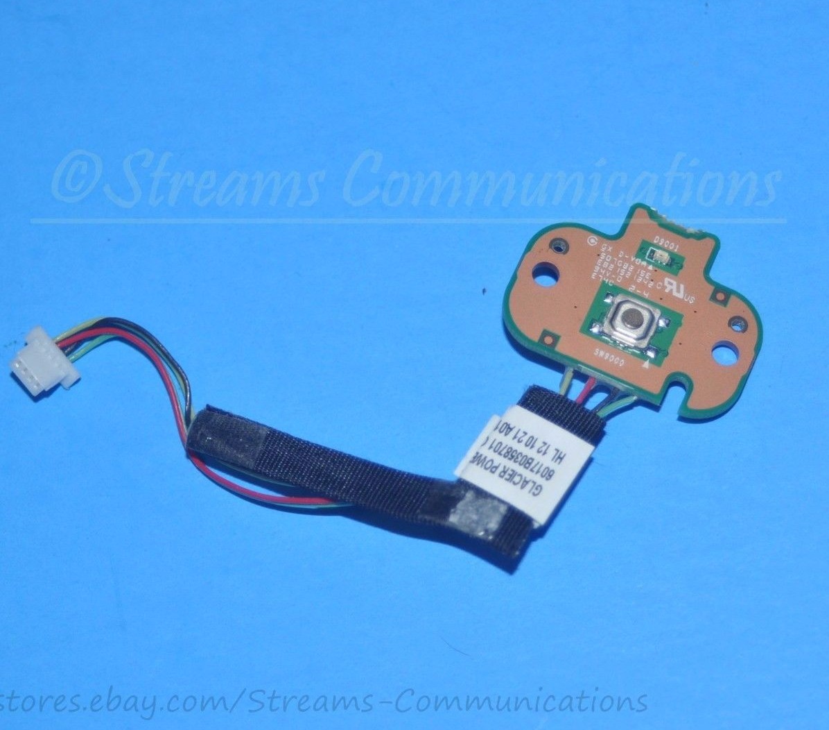 TOSHIBA Qosmio X870 X875 X875-Q7290 Laptop Power Button Board w/ Cable