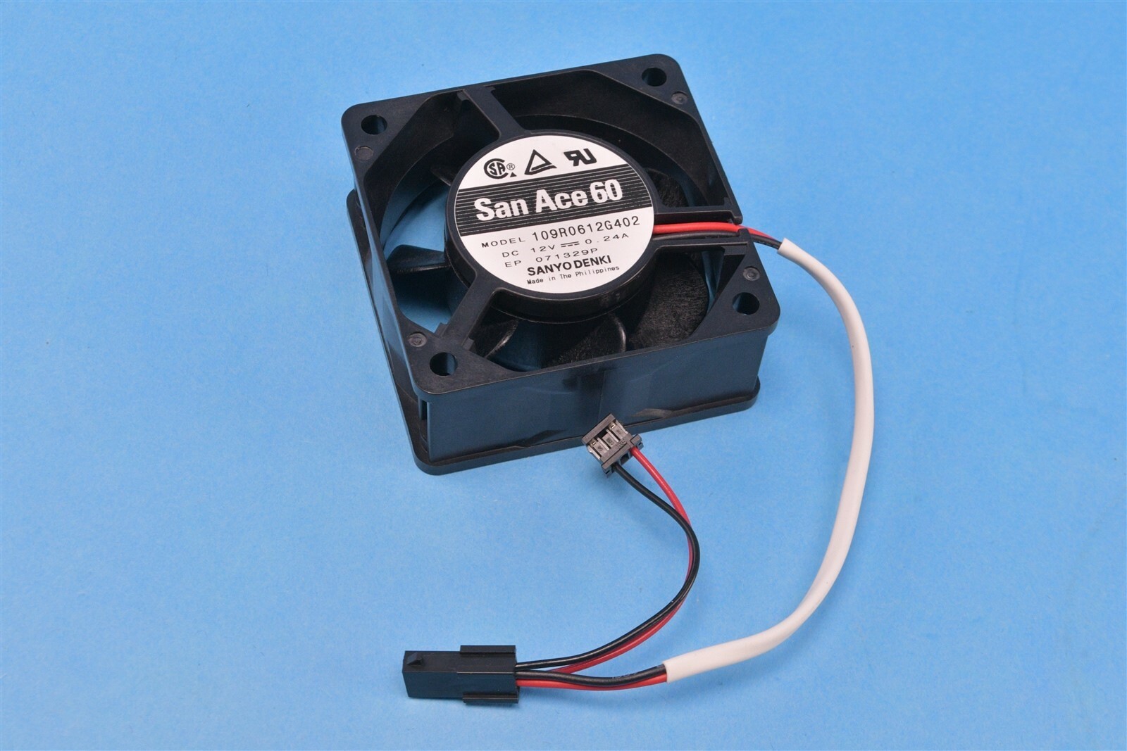 Sanyo Denki DC Fans DC Fan 60x25mm 12VDC 109R0612G402