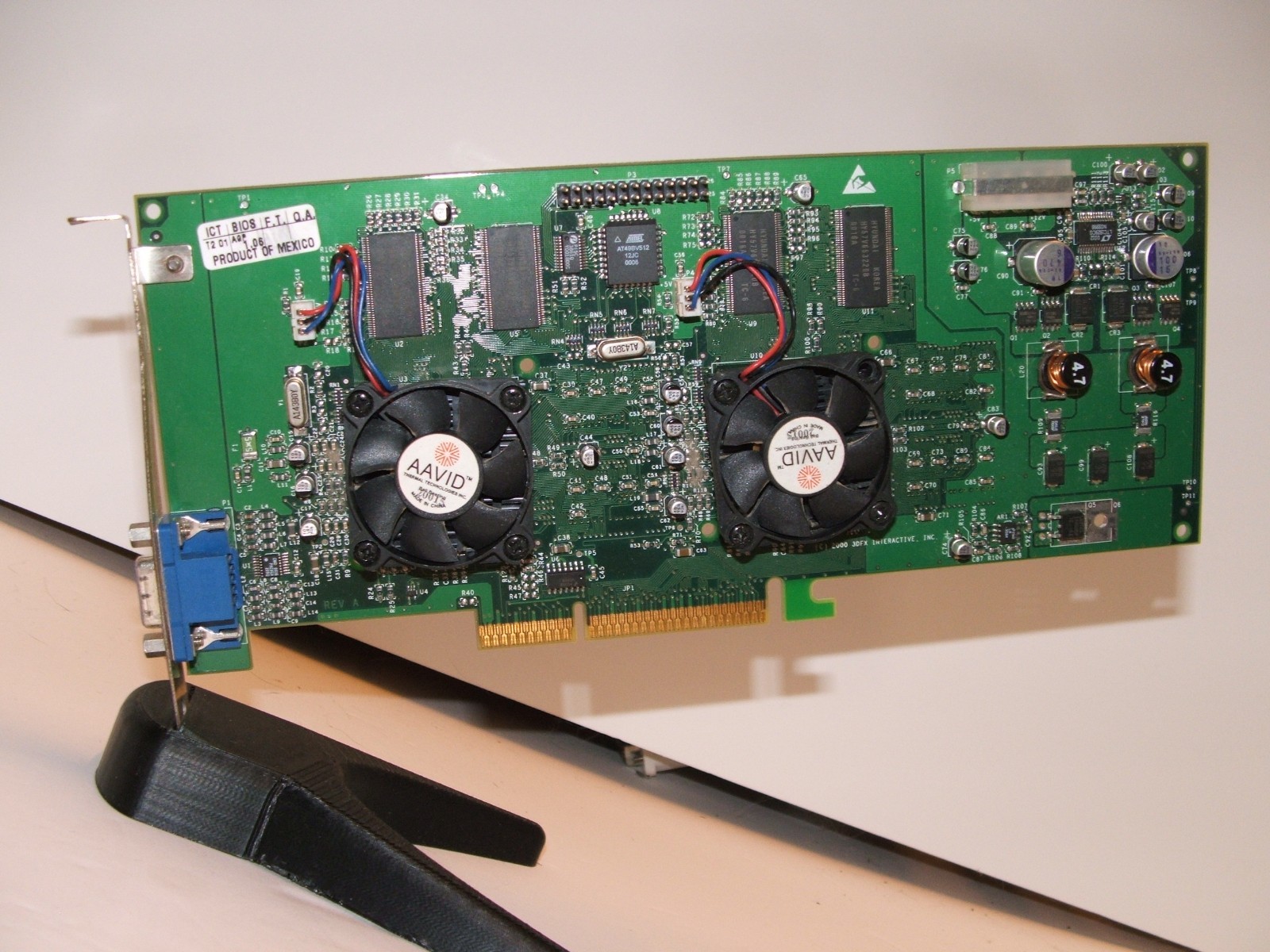 3DFX Voodoo 5 5500 AGP 64MB Dual GPU Video Card