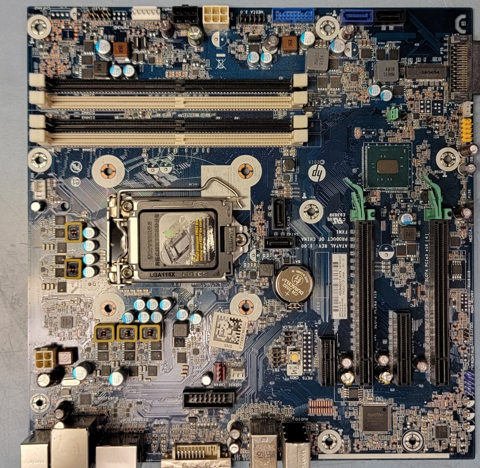 HP Z240 Tower Workstation Motherboard (no CPU or RAM)